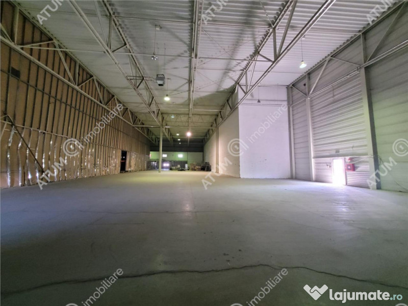 Hala cu rampe descarcare tir in zona Industriala Vest din Si