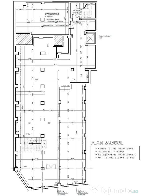 Kiseleff-Piata 1Mai subsol si Parter amenajat si utilat