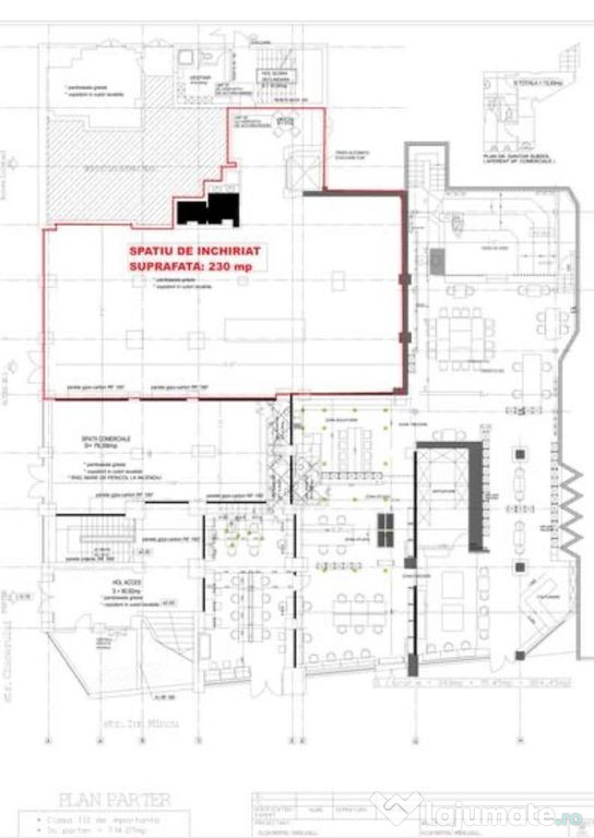 Kiseleff-Piata 1Mai subsol si Parter amenajat si utilat