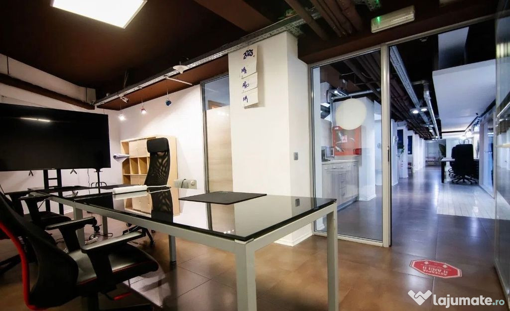 Kiseleff-Piata 1Mai subsol si Parter amenajat si utilat