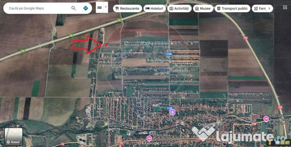 Comision 0 %! Teren de vânzare 686 mp, Cristian! 