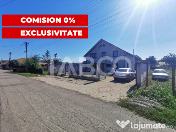 Casa individuala cu 5 camere in localitatea Miercurea Sibiul 