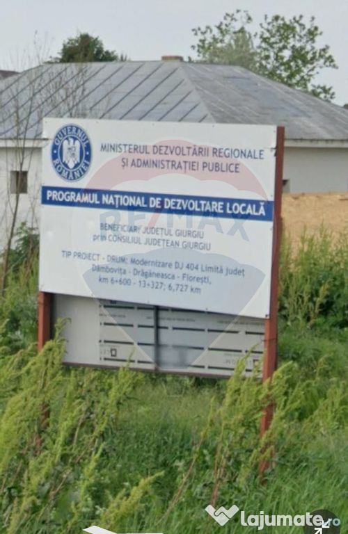 Teren Draganeasca-Ulmi / DJ 404 Jud Giurgiu