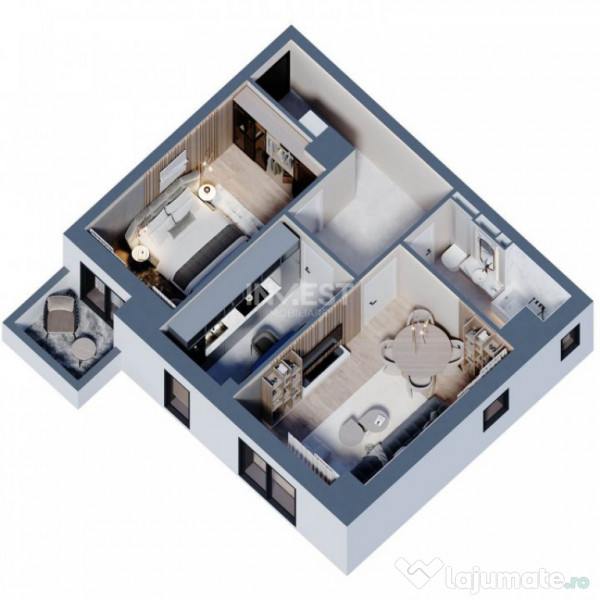APARTAMENT CU 2 CAMERE *DECOMANDAT* BULEVARDUL POTIERS