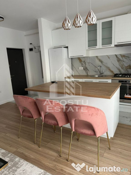 Apartament cu 2 camere, Giroc, Centrala Proprie 
