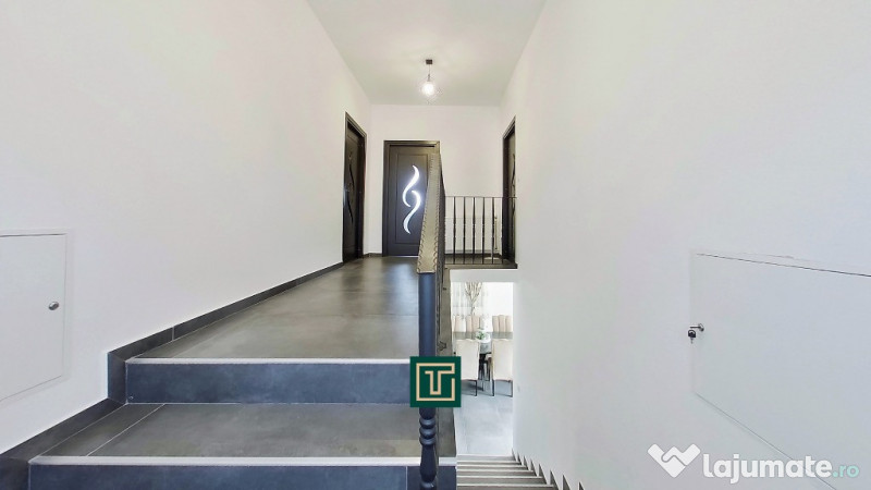 Casă nouă modernĂ, la cheie, cu 5 camere, cu fotovoltaICE, în Vinga 