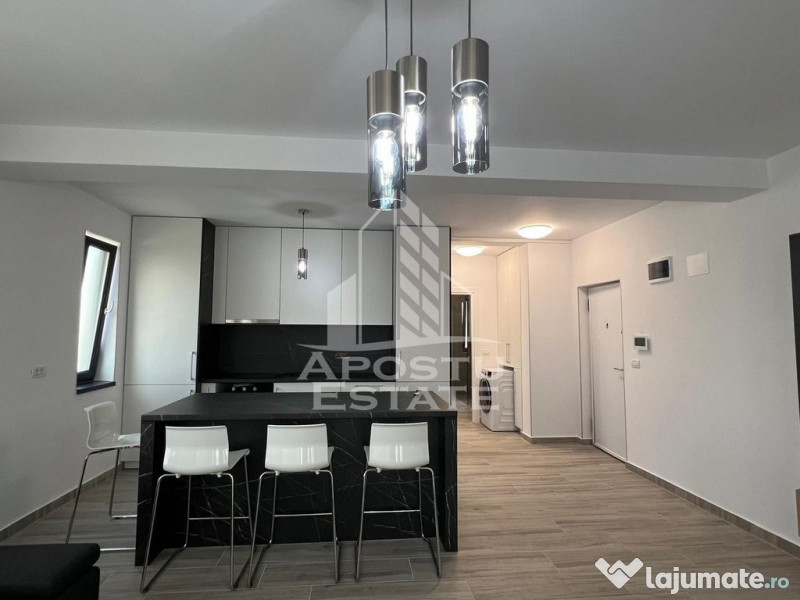 Apartament cu 2 camere, open space, in Giorc 