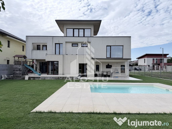 Casa moderna cu 5 camere, garaj dublu si piscina, Ciarda ... 