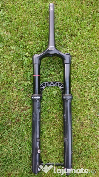 Furca rock shox 35 gold, 140mm, gat conic, 20 cm, boost 