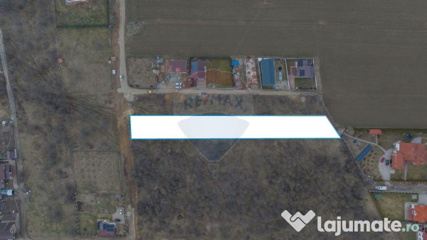 Comision 0 %! Teren intravilan de vânzare, 3,741 mp, Bod 