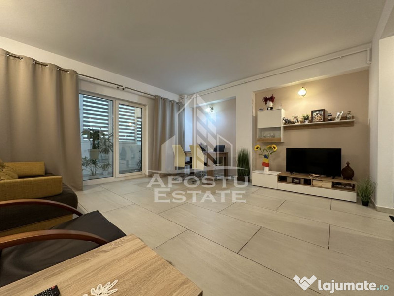 Apartament cu o camera mobilat si utilat la parter in Gir... 