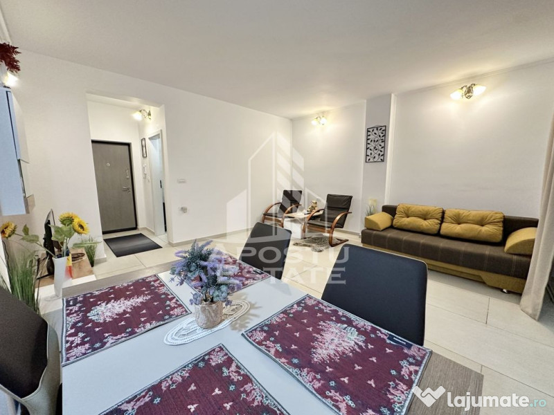 Apartament cu o camera mobilat si utilat la parter in Gir... 