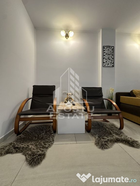 Apartament cu o camera mobilat si utilat la parter in Gir... 