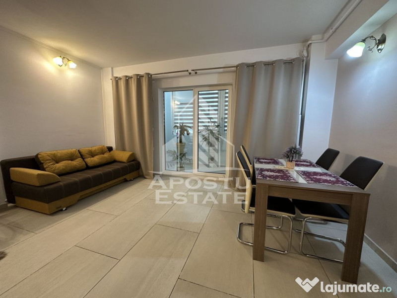 Apartament cu o camera mobilat si utilat la parter in Gir... 