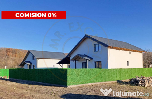 Casa noua P+M, cu teren de 500 mp, in Draganu, AG