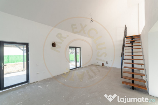 Casa noua P+M, cu teren de 500 mp, in Draganu, AG
