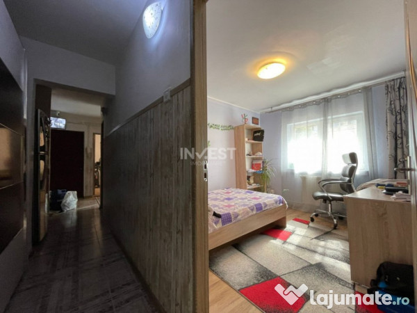 Apartament de vanzare, 3 camere, Etajul 1, zona Canta - Prof 