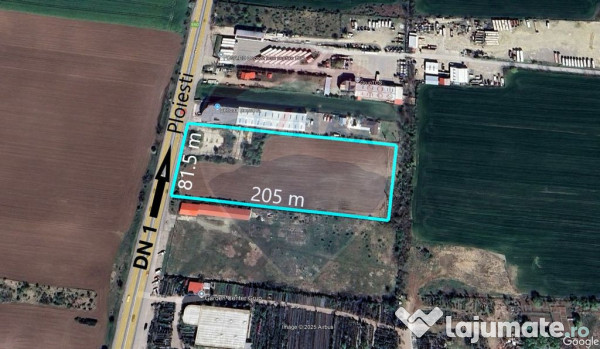 Teren intravilan 16752 mp, Tancabesti / DN 1