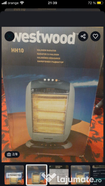 Radiator Cu Halogen Nou 