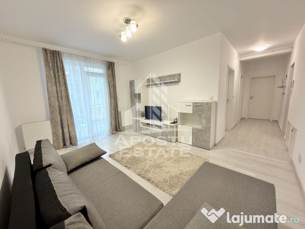 Apartament cu 2 camere mobilat decomandat la etajul 1 in ...