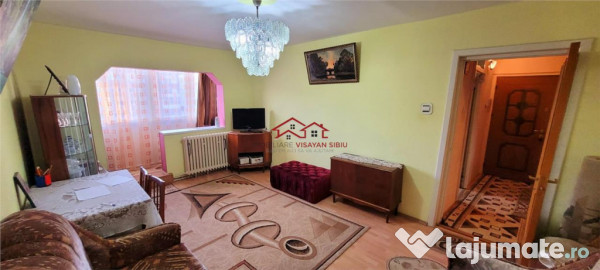 Apartament 3 camere,str.Siretului,Sibiu,comision 0