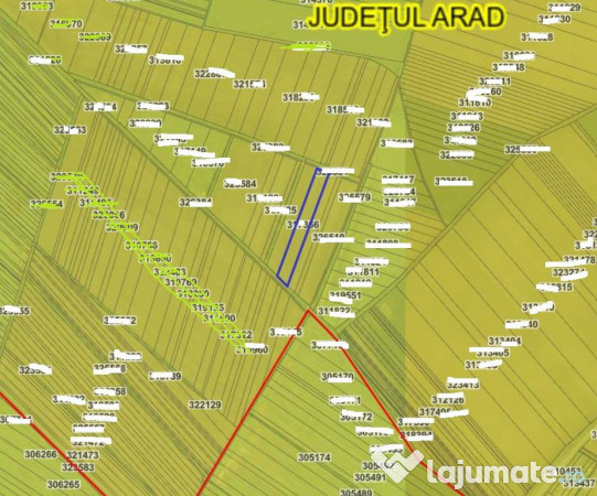Teren extravilan- Com. Siria, jud. Arad
