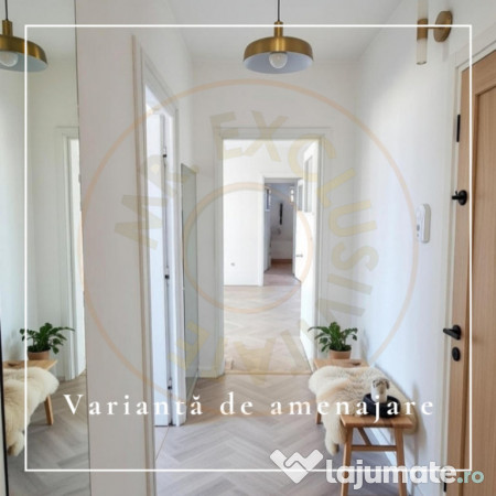 Apartament 3 camere la cativa pasi de centru Pitesti