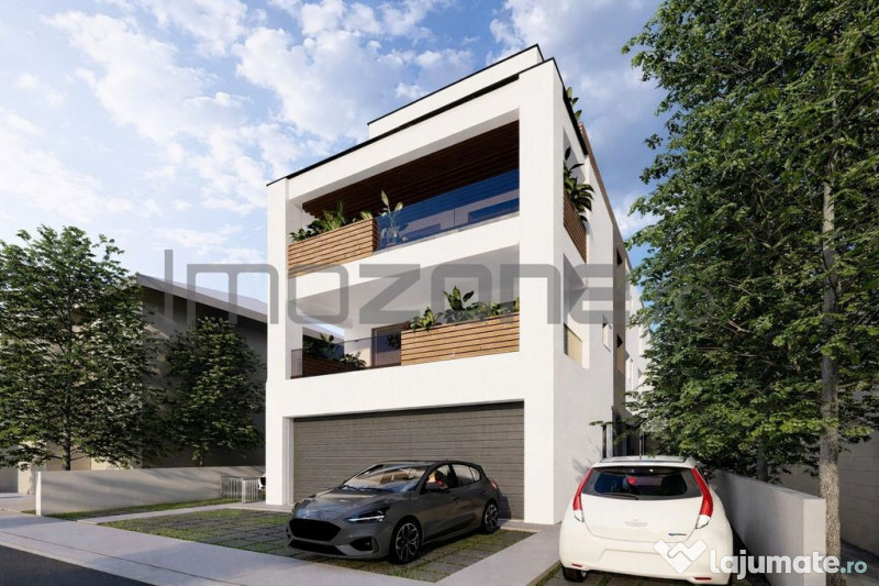 4 camere cu terasa de 22 mp, 3 bai, etaj 1/3, FINISAT MOD... 