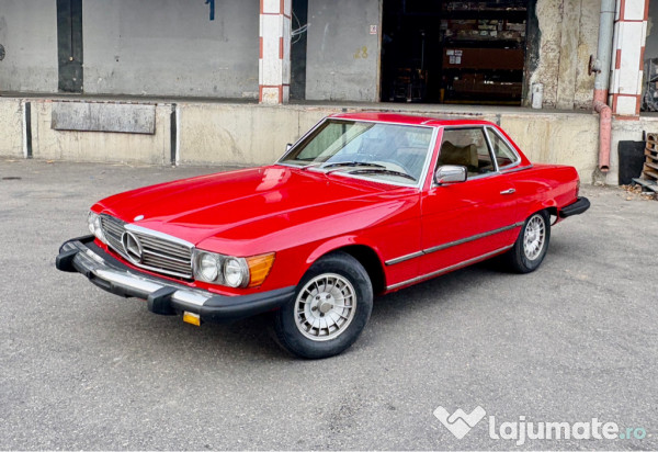 Mercedes-Benz R107 – 1977 | Import USA | Proiect clasic
