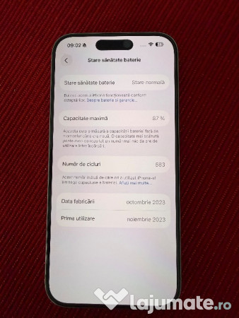 IPhone 15 Pro Stare 10/10