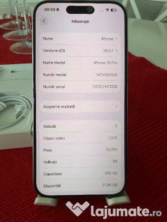 IPhone 15 Pro Stare 10/10