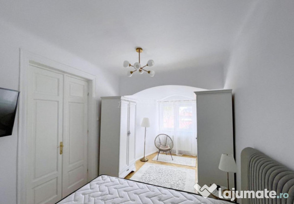 2 Camere, Premium, Amzei, Centrala Proprie, Parcare, 5 min M