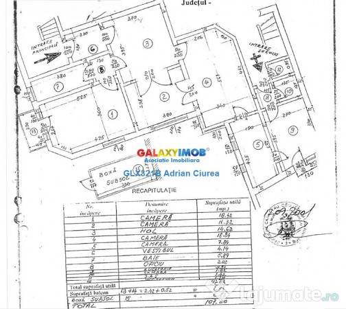 Calea Calarasilor | Matei Basarab | 4 camere | 108mp | Boxa