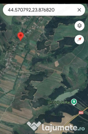 Teren intravilan/extravilan *7000mp*30km Craiova. 