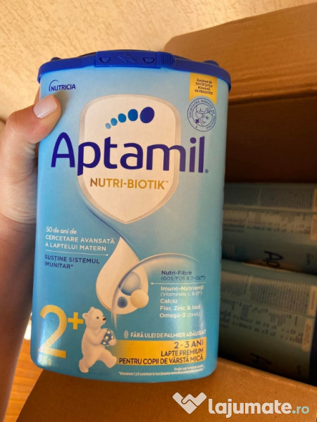 Lapte praf, aptamil nutri-biotik, 2-3 ani. 