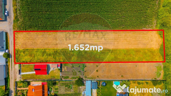 COMISION 0% | Teren intravilan | Bod, strada Avram Iancu