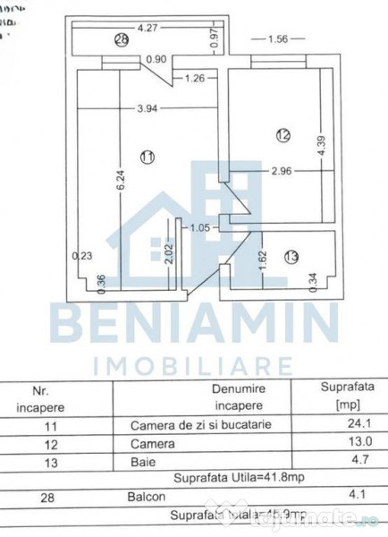 Apartament 2 camere etaj 2 an 2020 -centrala -parcare -Ca... 