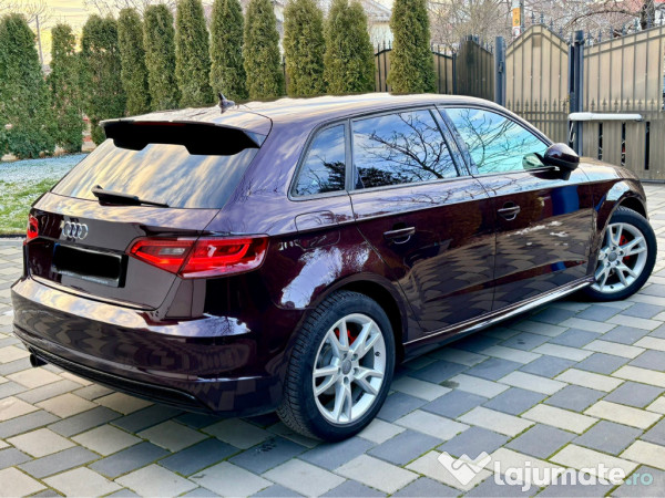 Audi A3 S-Line 1.6TDI automat S-Tronic Distronic km reali