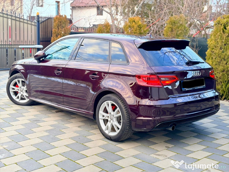 Audi A3 S-Line 1.6TDI automat S-Tronic Distronic km reali