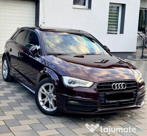 Audi A3 S-Line 1.6TDI automat S-Tronic Distronic km reali