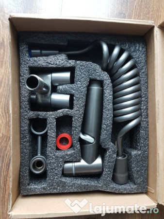 Set de duș tip bideu pentru toaletă, control dublu robinet 