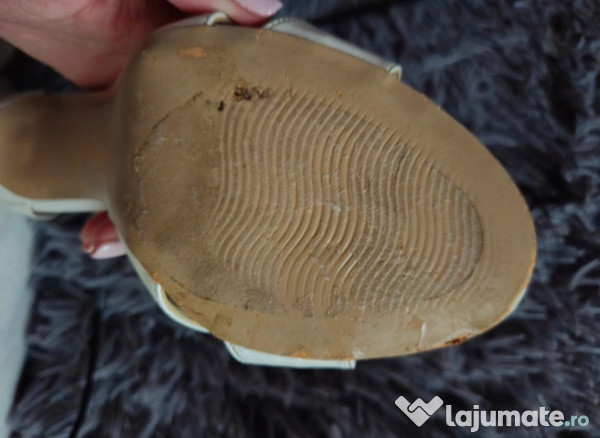 Sandale elegante cu toc mireasă Epica