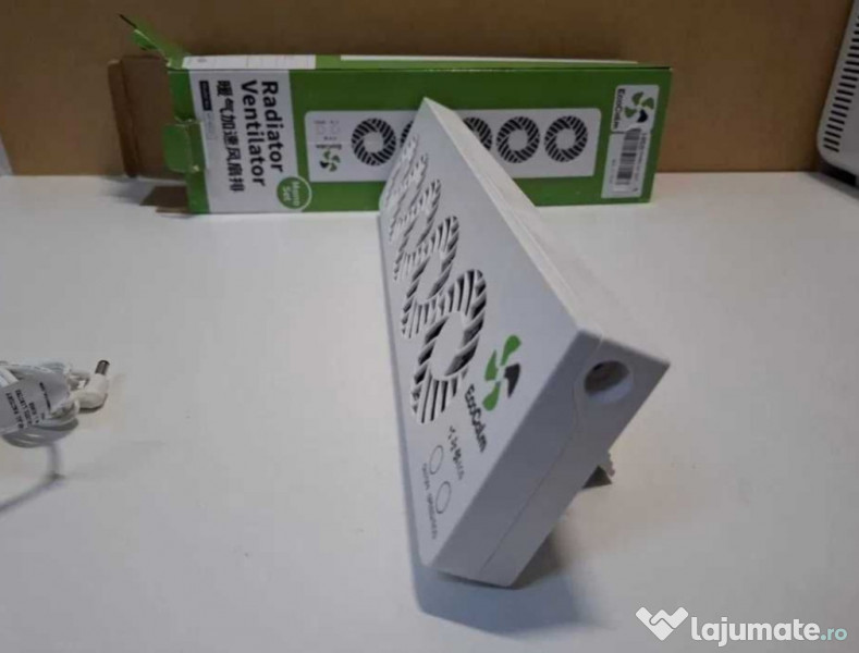 Ventilator Inteligent EcoCalm pt. calorifer - eficientă 20 % 