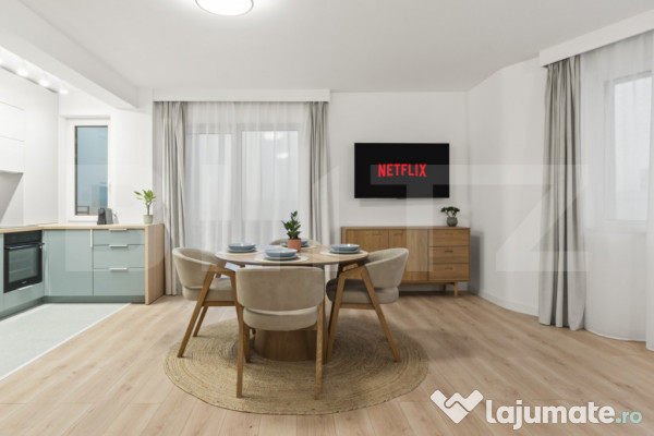 Apartament 2 camere, Europa, zona Mercedes Benz, parcare