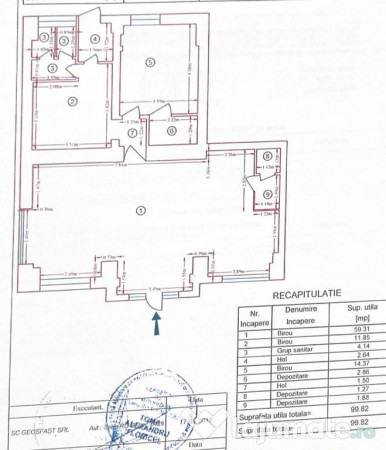 Spatiu stradal cu trafic intens 