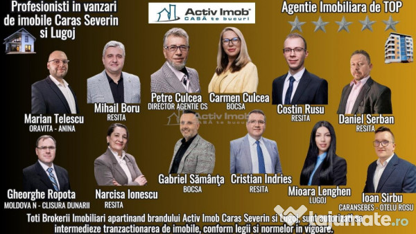 Bocsa Montana, Casa Solida Teren, Strada Principala 