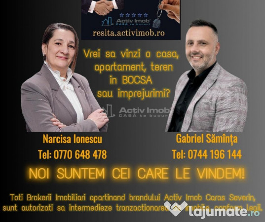 Bocsa Montana, Casa Solida Teren, Strada Principala 