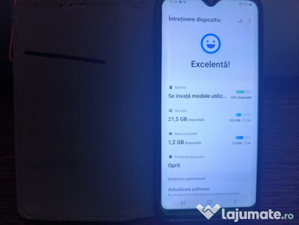 Telefon + husa si folie Samsung Galaxy A20e, 3gb RAM, 32 GB 