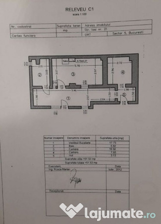 Casă 3 camere renovată 2025 – Strada Iași nr. 21, Ra... 