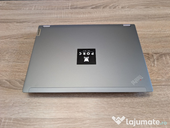 Lenovo P16 Gen1, Intel i7-12850HX, 64GB RAM, 1TB SSD, NVIDIA RTX A2000 